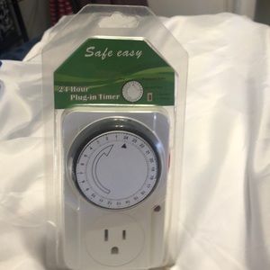 🆕 Safe easy 24 hour plug in timer